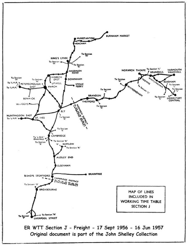 Section J Freight Map