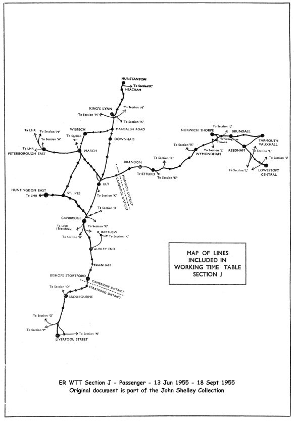 Section J Passenger Map