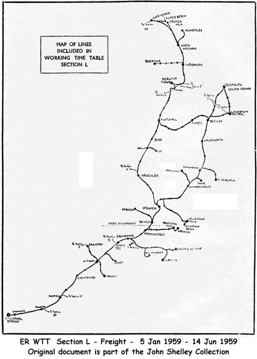 Section L Freight Map